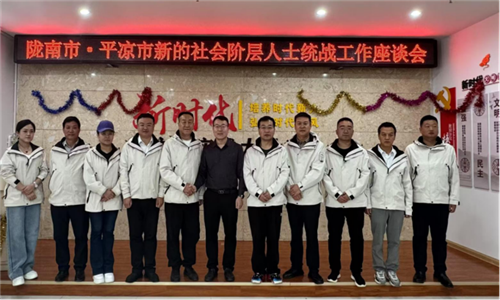 平涼新階層人士隴南座談會
